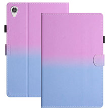 Load image into Gallery viewer, Stitching Gradient Leather Tablet Case, For Samsung Galaxy Tab A8 2021 X205 / X200, For Samsung Galaxy Tab S6 Lite SM-P610, For Lenovo Tab M10 Plus 10.6 3rd Gen 2022, For Lenovo Tab M10 HD Gen 2, For Lenovo M10 Plus, For iPad 10th Gen 10.9 2022        ...