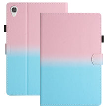 Load image into Gallery viewer, Stitching Gradient Leather Tablet Case, For Samsung Galaxy Tab A8 2021 X205 / X200, For Samsung Galaxy Tab S6 Lite SM-P610, For Lenovo Tab M10 Plus 10.6 3rd Gen 2022, For Lenovo Tab M10 HD Gen 2, For Lenovo M10 Plus, For iPad 10th Gen 10.9 2022        ...