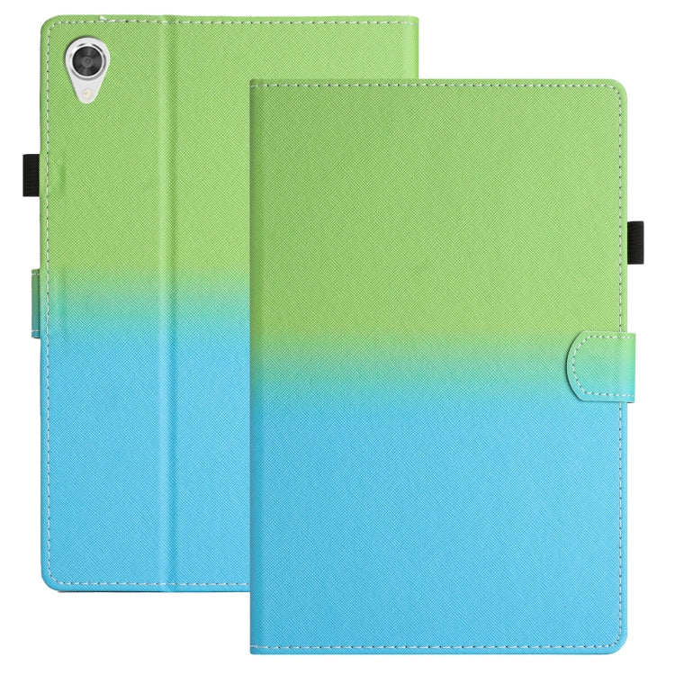 Stitching Gradient Leather Tablet Case, For Samsung Galaxy Tab A8 2021 X205 / X200, For Samsung Galaxy Tab S6 Lite SM-P610, For Lenovo Tab M10 Plus 10.6 3rd Gen 2022, For Lenovo Tab M10 HD Gen 2, For Lenovo M10 Plus, For iPad 10th Gen 10.9 2022        ...