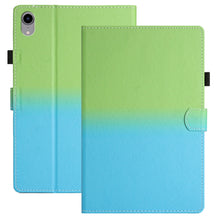 Load image into Gallery viewer, Stitching Gradient Leather Tablet Case, For Samsung Galaxy Tab A8 2021 X205 / X200, For Samsung Galaxy Tab S6 Lite SM-P610, For Lenovo Tab M10 Plus 10.6 3rd Gen 2022, For Lenovo Tab M10 HD Gen 2, For Lenovo M10 Plus, For iPad 10th Gen 10.9 2022        ...