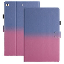 Load image into Gallery viewer, Stitching Gradient Leather Tablet Case, For iPad 9.7 2018/2017 / Air 2 / Air, For iPad mini 5 / 4 / 3 / 2 / 1, For iPad Pro 11 2018 / Air 2022/2020