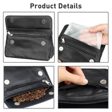 Load image into Gallery viewer, FIREDOG CL07 Portable Handcrafted Cowhide Double Pipe Bag