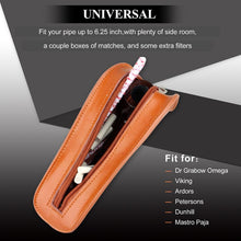 Load image into Gallery viewer, FIREDOG CL53 Portable Leather Smoking Set Smoking Bag