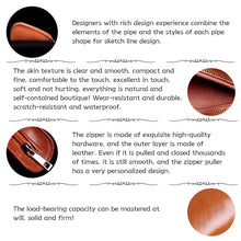 Load image into Gallery viewer, FIREDOG CL53 Portable Leather Smoking Set Smoking Bag