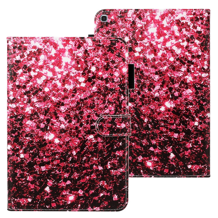 Cross Texture Painted Horizontal  Leather Case with Sleep / Wake-up Function & Card Slot & Holder & Wallet