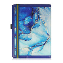 Load image into Gallery viewer, Marble Pattern Stitching Leather Tablet Case, For 10 inch
