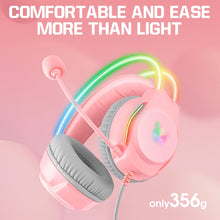 Load image into Gallery viewer, X26 USB+3.5mm RGB Wired Gaming Headset, X26
