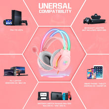 Load image into Gallery viewer, X26 USB+3.5mm RGB Wired Gaming Headset, X26