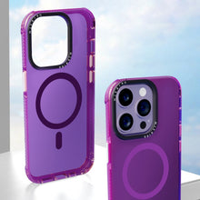 Load image into Gallery viewer, Acrylic + TPU MagSafe Protective Phone Case, For iPhone 14, For iPhone 14 Pro Max, For iPhone 13, For iPhone 13 Pro Max, For iPhone 13 Pro