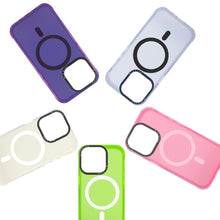 Load image into Gallery viewer, Acrylic + TPU MagSafe Protective Phone Case, For iPhone 14, For iPhone 14 Pro Max, For iPhone 13, For iPhone 13 Pro Max, For iPhone 13 Pro