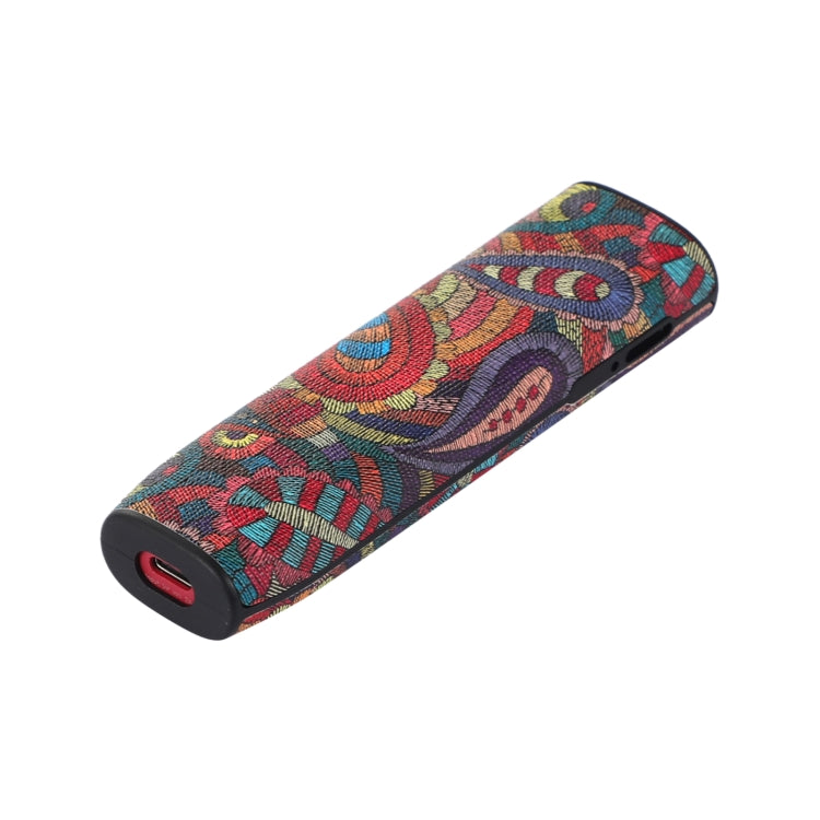 TPU+PU Skinned Electronic Cigarette Protective Case with Lanyard, For IQOS ILUMA ONE