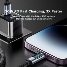 Load image into Gallery viewer, JOYROOM S-CL020A16 20W USB-C / Type-C to 8 Pin Digital Display Fast Charging Data Cable, Type-C to 8 Pin