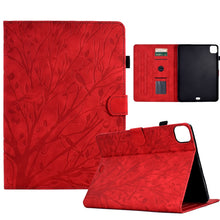 Load image into Gallery viewer, Fortune Tree Pressure Flower PU Tablet Case with Wake-up / Sleep Function, For iPad 10.2 2019 2020 / iPad 10.5 2017 2019, For iPad 10.9 2022 / 2025, For iPad Air / Air 2 / 9.7 2017 2018, For iPad Pro 11 / Air 4 10.9 2020 / Air 5 10.9                   ...