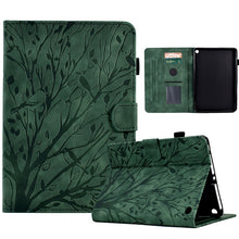 Load image into Gallery viewer, Fortune Tree Pressure Flower PU Tablet Case with Wake-up / Sleep Function, For iPad 10.2 2019 2020 / iPad 10.5 2017 2019, For iPad 10.9 2022 / 2025, For iPad Air / Air 2 / 9.7 2017 2018, For iPad Pro 11 / Air 4 10.9 2020 / Air 5 10.9                   ...