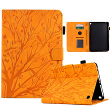Load image into Gallery viewer, Fortune Tree Pressure Flower PU Tablet Case with Wake-up / Sleep Function, For iPad 10.2 2019 2020 / iPad 10.5 2017 2019, For iPad 10.9 2022 / 2025, For iPad Air / Air 2 / 9.7 2017 2018, For iPad Pro 11 / Air 4 10.9 2020 / Air 5 10.9                   ...