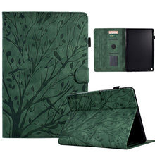 Load image into Gallery viewer, Fortune Tree Pressure Flower PU Tablet Case with Wake-up / Sleep Function, For iPad 10.2 2019 2020 / iPad 10.5 2017 2019, For iPad 10.9 2022 / 2025, For iPad Air / Air 2 / 9.7 2017 2018, For iPad Pro 11 / Air 4 10.9 2020 / Air 5 10.9                   ...