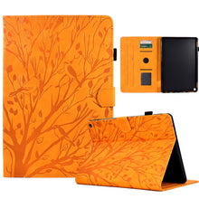 Load image into Gallery viewer, Fortune Tree Pressure Flower PU Tablet Case with Wake-up / Sleep Function, For iPad 10.2 2019 2020 / iPad 10.5 2017 2019, For iPad 10.9 2022 / 2025, For iPad Air / Air 2 / 9.7 2017 2018, For iPad Pro 11 / Air 4 10.9 2020 / Air 5 10.9                   ...
