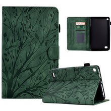 Load image into Gallery viewer, Fortune Tree Pressure Flower PU Tablet Case with Wake-up / Sleep Function, For iPad 10.2 2019 2020 / iPad 10.5 2017 2019, For iPad 10.9 2022 / 2025, For iPad Air / Air 2 / 9.7 2017 2018, For iPad Pro 11 / Air 4 10.9 2020 / Air 5 10.9                   ...