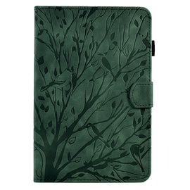 Fortune Tree Pressure Flower PU Tablet Case with Wake-up / Sleep Function, For Amazon Fire 7 2022, For Amazon Kindle Paperwhite / 2 / 3 / 4, For Amazon Kindle Paperwhite 2021, For Lenovo M10 HD 2nd X306X, For Huawei MatePad SE                          ...