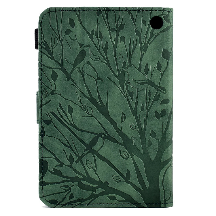 Fortune Tree Pressure Flower PU Tablet Case with Wake-up / Sleep Function, For Amazon Fire 7 2022, For Amazon Kindle Paperwhite / 2 / 3 / 4, For Amazon Kindle Paperwhite 2021, For Lenovo M10 HD 2nd X306X, For Huawei MatePad SE                          ...