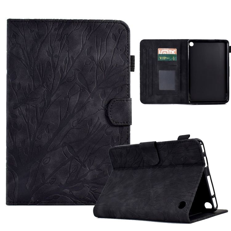 Fortune Tree Pressure Flower PU Tablet Case with Wake-up / Sleep Function, For Amazon Fire 7 2022, For Amazon Kindle Paperwhite / 2 / 3 / 4, For Amazon Kindle Paperwhite 2021, For Lenovo M10 HD 2nd X306X, For Huawei MatePad SE                          ...
