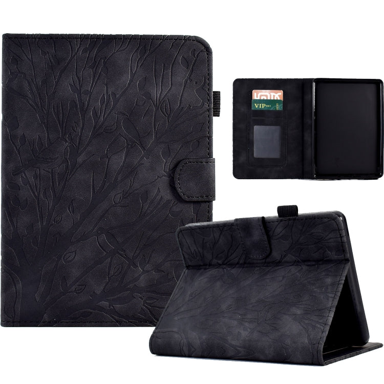 Fortune Tree Pressure Flower PU Tablet Case with Wake-up / Sleep Function, For Amazon Fire 7 2022, For Amazon Kindle Paperwhite / 2 / 3 / 4, For Amazon Kindle Paperwhite 2021, For Lenovo M10 HD 2nd X306X, For Huawei MatePad SE                          ...