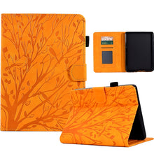 Load image into Gallery viewer, Fortune Tree Pressure Flower PU Tablet Case with Wake-up / Sleep Function, For Amazon Fire 7 2022, For Amazon Kindle Paperwhite / 2 / 3 / 4, For Amazon Kindle Paperwhite 2021, For Lenovo M10 HD 2nd X306X, For Huawei MatePad SE                          ...