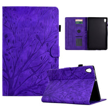 Load image into Gallery viewer, Fortune Tree Pressure Flower PU Tablet Case with Wake-up / Sleep Function, For Amazon Fire 7 2022, For Amazon Kindle Paperwhite / 2 / 3 / 4, For Amazon Kindle Paperwhite 2021, For Lenovo M10 HD 2nd X306X, For Huawei MatePad SE                          ...