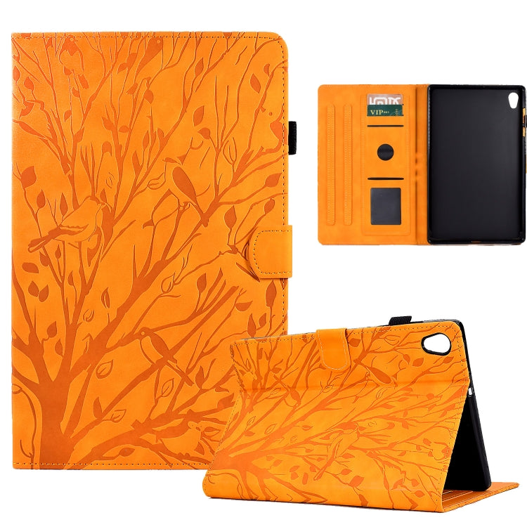 Fortune Tree Pressure Flower PU Tablet Case with Wake-up / Sleep Function, For Amazon Fire 7 2022, For Amazon Kindle Paperwhite / 2 / 3 / 4, For Amazon Kindle Paperwhite 2021, For Lenovo M10 HD 2nd X306X, For Huawei MatePad SE                          ...