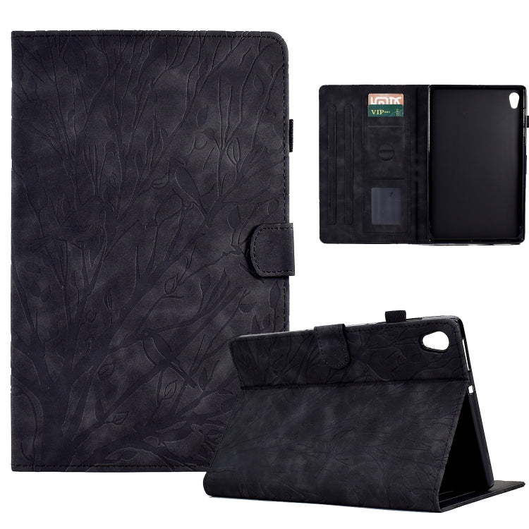 Fortune Tree Pressure Flower PU Tablet Case with Wake-up / Sleep Function, For Amazon Fire 7 2022, For Amazon Kindle Paperwhite / 2 / 3 / 4, For Amazon Kindle Paperwhite 2021, For Lenovo M10 HD 2nd X306X, For Huawei MatePad SE                          ...