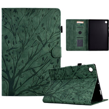 Load image into Gallery viewer, Fortune Tree Pressure Flower PU Tablet Case with Wake-up / Sleep Function, For Amazon Fire 7 2022, For Amazon Kindle Paperwhite / 2 / 3 / 4, For Amazon Kindle Paperwhite 2021, For Lenovo M10 HD 2nd X306X, For Huawei MatePad SE                          ...