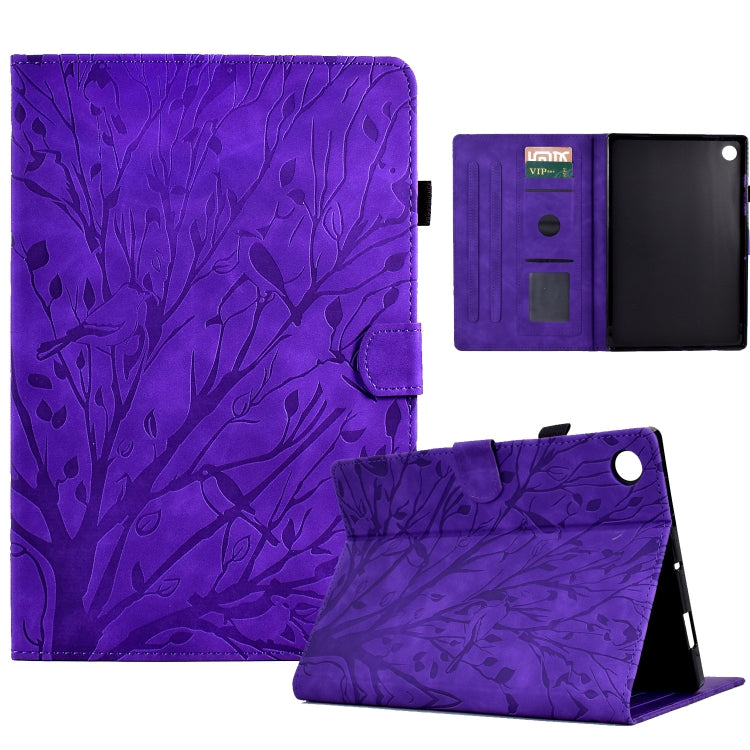Fortune Tree Pressure Flower PU Tablet Case with Wake-up / Sleep Function, For Amazon Fire 7 2022, For Amazon Kindle Paperwhite / 2 / 3 / 4, For Amazon Kindle Paperwhite 2021, For Lenovo M10 HD 2nd X306X, For Huawei MatePad SE                          ...