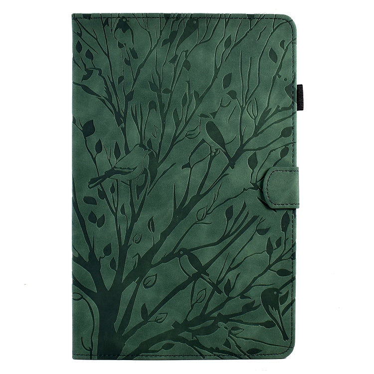 Fortune Tree Pressure Flower PU Tablet Case with Wake-up / Sleep Function, For Lenovo Tab M9, For Lenovo Tab M10 Gen 3, For Lenovo M10 Plus, For Lenovo Tab M10 Plus 3rd Gen, For Lenovo Tab P11 Gen 2, For Lenovo Tab P11 J606F, For Lenovo Tab P11 Pro Gen...