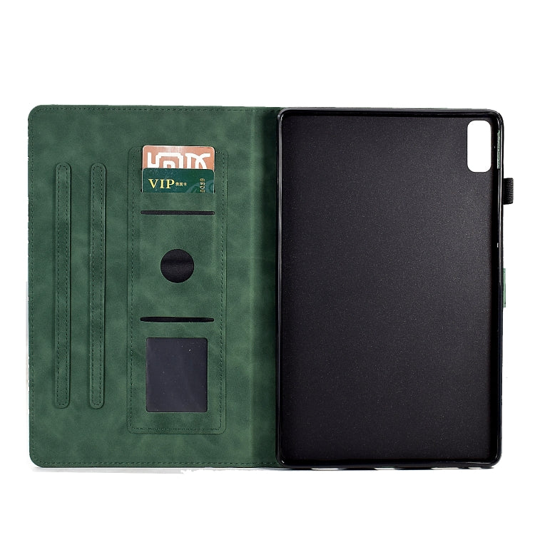 Fortune Tree Pressure Flower PU Tablet Case with Wake-up / Sleep Function, For Lenovo Tab M9, For Lenovo Tab M10 Gen 3, For Lenovo M10 Plus, For Lenovo Tab M10 Plus 3rd Gen, For Lenovo Tab P11 Gen 2, For Lenovo Tab P11 J606F, For Lenovo Tab P11 Pro Gen...