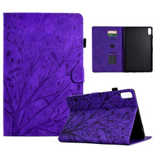 Load image into Gallery viewer, Fortune Tree Pressure Flower PU Tablet Case with Wake-up / Sleep Function, For Lenovo Tab M9, For Lenovo Tab M10 Gen 3, For Lenovo M10 Plus, For Lenovo Tab M10 Plus 3rd Gen, For Lenovo Tab P11 Gen 2, For Lenovo Tab P11 J606F, For Lenovo Tab P11 Pro Gen...