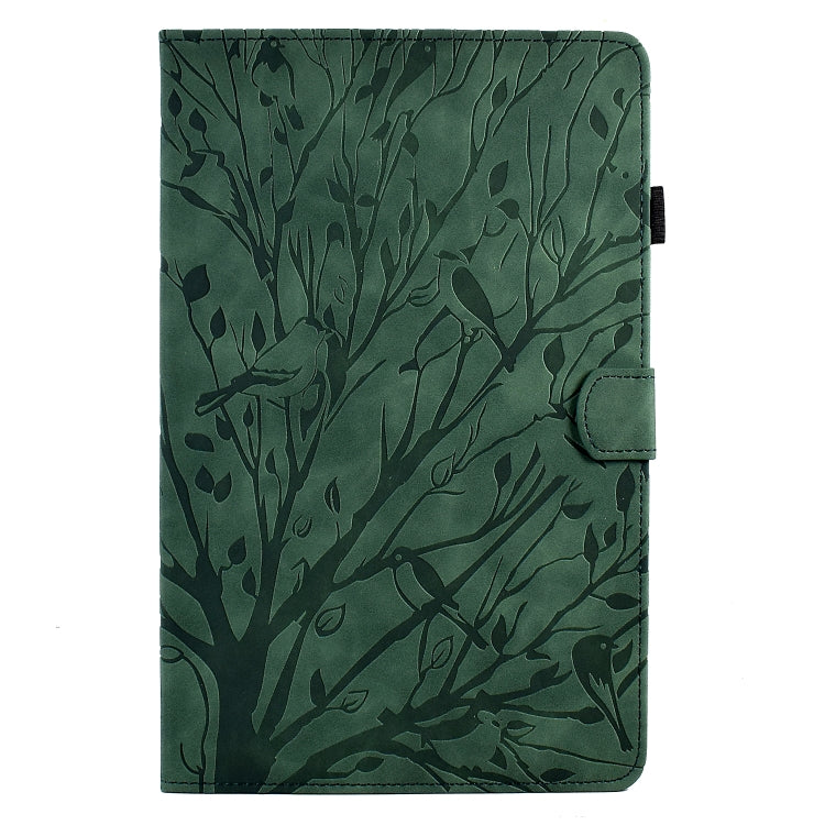 Fortune Tree Pressure Flower PU Tablet Case with Wake-up / Sleep Function, For Samsung Galaxy Tab S6 Lite, For Samsung Galaxy Tab A7 Lite, For Samsung Galaxy Tab A7 2020, For Samsung Galaxy Tab A 10.1 2019, For Samsung Galaxy Tab A 10.1 2016