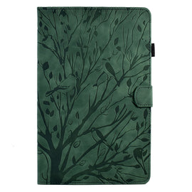 Fortune Tree Pressure Flower PU Tablet Case with Wake-up / Sleep Function, For Samsung Galaxy Tab S6 Lite, For Samsung Galaxy Tab A7 Lite, For Samsung Galaxy Tab A7 2020, For Samsung Galaxy Tab A 10.1 2019, For Samsung Galaxy Tab A 10.1 2016