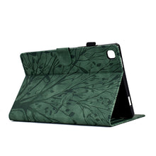 Load image into Gallery viewer, Fortune Tree Pressure Flower PU Tablet Case with Wake-up / Sleep Function, For Samsung Galaxy Tab S6 Lite, For Samsung Galaxy Tab A7 Lite, For Samsung Galaxy Tab A7 2020, For Samsung Galaxy Tab A 10.1 2019, For Samsung Galaxy Tab A 10.1 2016