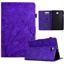 Load image into Gallery viewer, Fortune Tree Pressure Flower PU Tablet Case with Wake-up / Sleep Function, For Samsung Galaxy Tab S6 Lite, For Samsung Galaxy Tab A7 Lite, For Samsung Galaxy Tab A7 2020, For Samsung Galaxy Tab A 10.1 2019, For Samsung Galaxy Tab A 10.1 2016