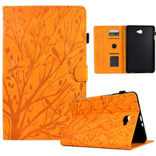 Load image into Gallery viewer, Fortune Tree Pressure Flower PU Tablet Case with Wake-up / Sleep Function, For Samsung Galaxy Tab S6 Lite, For Samsung Galaxy Tab A7 Lite, For Samsung Galaxy Tab A7 2020, For Samsung Galaxy Tab A 10.1 2019, For Samsung Galaxy Tab A 10.1 2016