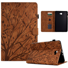 Load image into Gallery viewer, Fortune Tree Pressure Flower PU Tablet Case with Wake-up / Sleep Function, For Samsung Galaxy Tab S6 Lite, For Samsung Galaxy Tab A7 Lite, For Samsung Galaxy Tab A7 2020, For Samsung Galaxy Tab A 10.1 2019, For Samsung Galaxy Tab A 10.1 2016