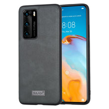Load image into Gallery viewer, SULADA Shockproof TPU + Handmade Leather Protective Case
