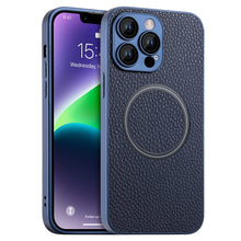 Load image into Gallery viewer, Skin Feel Litchi Texture MagSafe Magnetic Phone Case, For iPhone 11 Pro Max