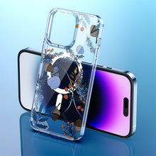 Load image into Gallery viewer, Transparent Double Sided Magnetic Phone Case, For iPhone 12 Pro Max