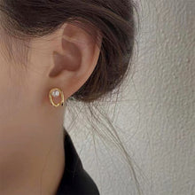 Load image into Gallery viewer, Temperament Ladies Light Luxury Pearl Double Layer Earrings Diamond Earrings, EH1490, EH0668, EH1595, EH1220, EH1509, EH1667, EH1291, EH1661, EH1671, EH1666, EH0829, EH0820, EH1649, EH1485, EH1560, EH1662, EH1650, EH1631, EH1628, EH0997, EH0518, EH1543...
