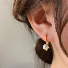 Load image into Gallery viewer, Temperament Ladies Light Luxury Pearl Double Layer Earrings Diamond Earrings, EH1490, EH0668, EH1595, EH1220, EH1509, EH1667, EH1291, EH1661, EH1671, EH1666, EH0829, EH0820, EH1649, EH1485, EH1560, EH1662, EH1650, EH1631, EH1628, EH0997, EH0518, EH1543...