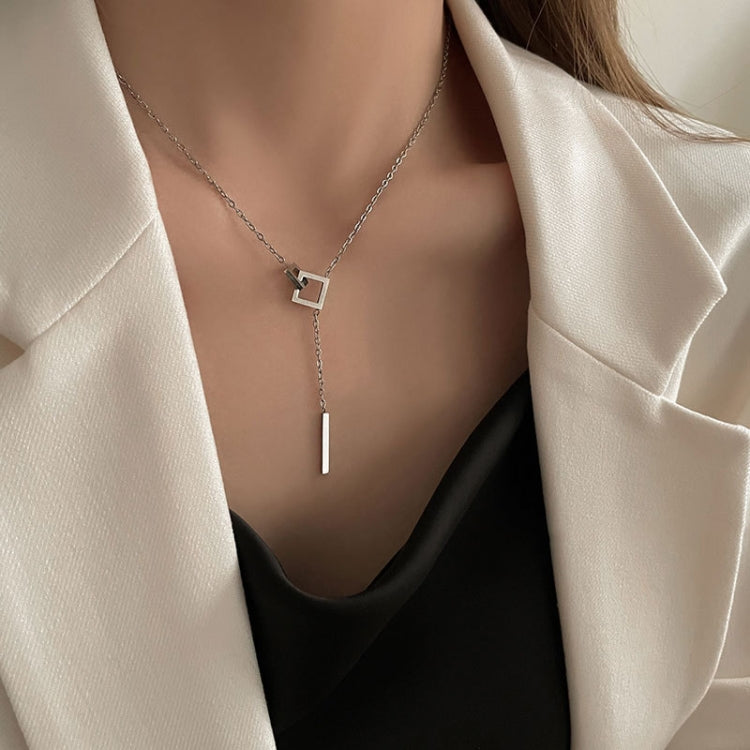 Ladies Alphabet Versatile Titanium Steel Necklace Twist Chain, XL2001, XL1951, XL1400, XL1437, XL2010, XL1505, XL1839, XL1864, XL1502, XL1570, XL1170, XL1459, XL1788, XL1780, XL1946, XL1089, XL1958, XL1790, XL1893