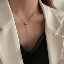 Load image into Gallery viewer, Ladies Alphabet Versatile Titanium Steel Necklace Twist Chain, XL2001, XL1951, XL1400, XL1437, XL2010, XL1505, XL1839, XL1864, XL1502, XL1570, XL1170, XL1459, XL1788, XL1780, XL1946, XL1089, XL1958, XL1790, XL1893