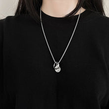 Load image into Gallery viewer, Ladies Alphabet Versatile Titanium Steel Necklace Twist Chain, XL2001, XL1951, XL1400, XL1437, XL2010, XL1505, XL1839, XL1864, XL1502, XL1570, XL1170, XL1459, XL1788, XL1780, XL1946, XL1089, XL1958, XL1790, XL1893