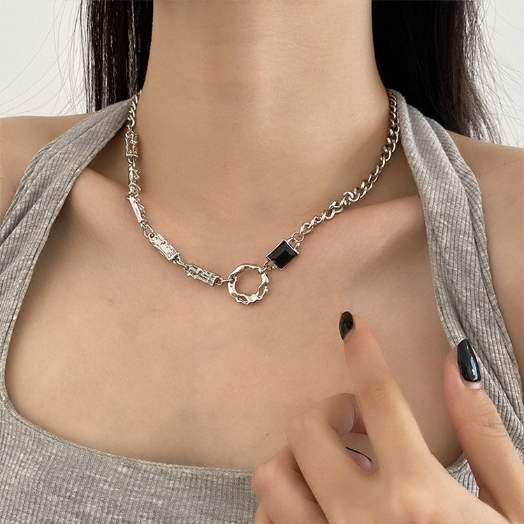 Ladies Alphabet Versatile Titanium Steel Necklace Twist Chain, XL2000, XL2001, XL1951, XL1400, XL1437, XL2010, XL1505, XL1839, XL1864, XL1502, XL1570, XL1169, XL1170, XL1459, XL1788, XL1780, XL1946, XL1089, XL1958, XL1983, XL1941, XL1944, XL1090, XL111...